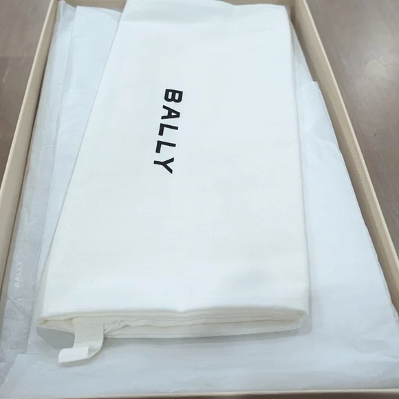 Mens BALLY "Leroy" Suede Distressed Slip On Sneakers Off-White 46 US 13 - Picture 8 of 9